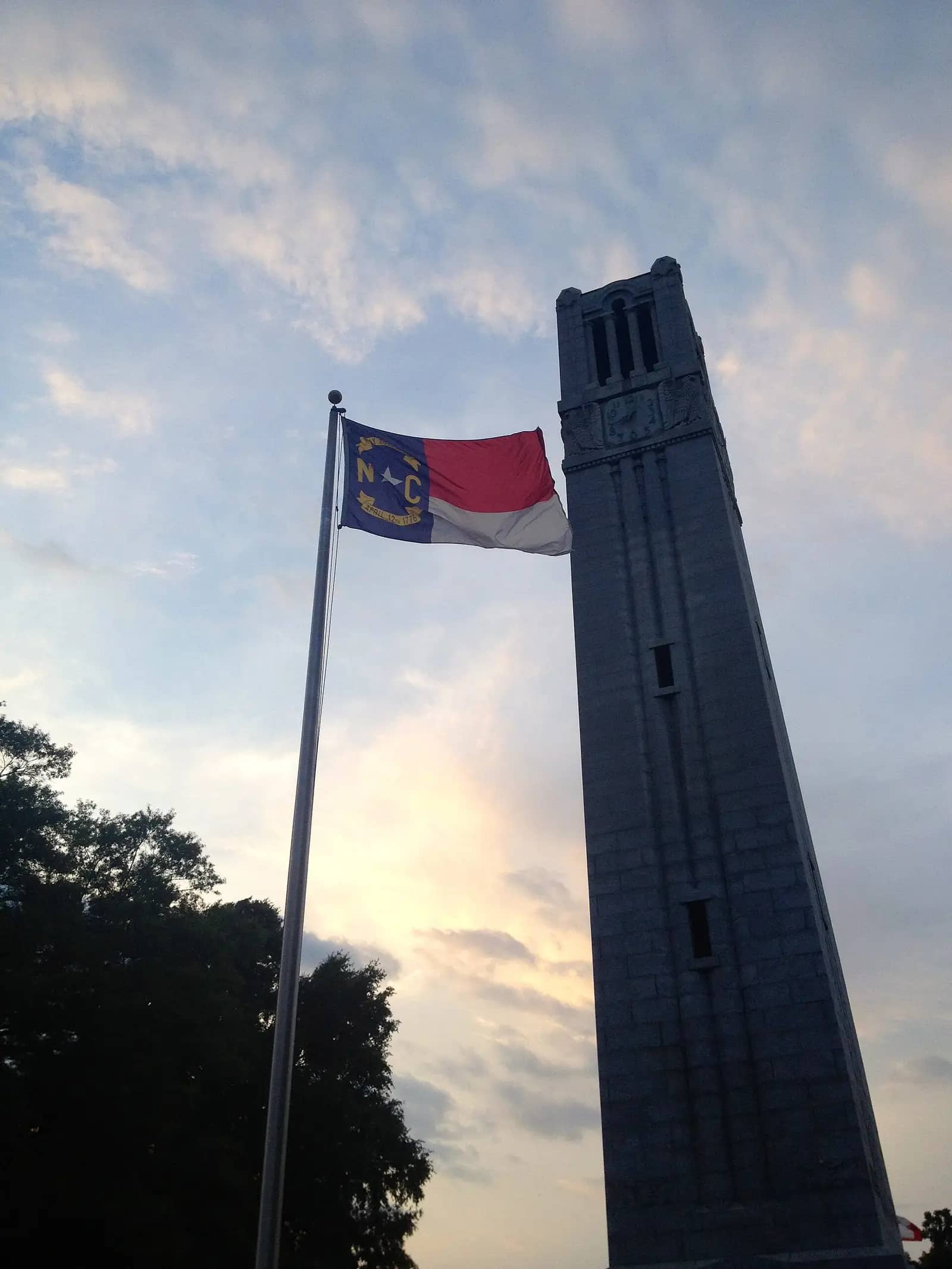 North Carolina State University campus — Bell Tower on North Carolina State University's campus