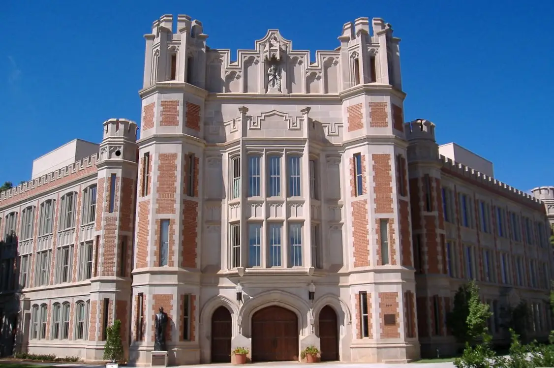 University of Oklahoma campus — A view of Holmberg Hall of the University of Oklahoma in Norman, OK.